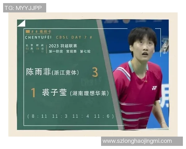 羽超联赛杭州站即将开幕陈雨菲强势回归赛场展现风采